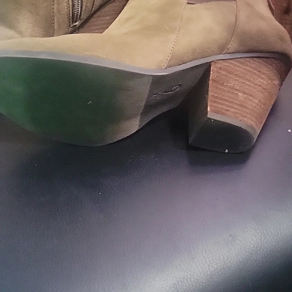 Mix No 6 SUEDE FEEL VINCEE WESTERN STYLE BOOTIES - Picture 4 of 8